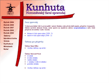 Tablet Screenshot of casopis.kunhuta.cz